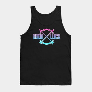 Good Luck Arrows Camping Archery Symbol Tank Top